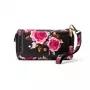 Evelatus carteira universal design com fecho flor preto