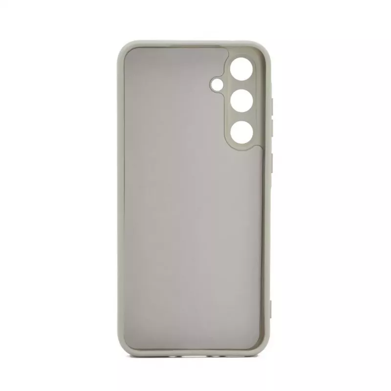 Capa de silicone nano iLike para Samsung Galaxy A55 Silver