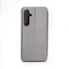 Capa tipo livro iLike para Samsung Galaxy A35 prateado