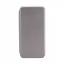 Capa tipo livro iLike para Samsung Galaxy A35 prateado