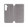 Capa tipo livro iLike para Samsung Galaxy A55 prateado