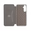 Capa tipo livro iLike para Samsung Galaxy A55 prateado