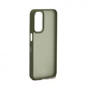 Capa híbrida PC iLike para Samsung Galaxy A15 verde
