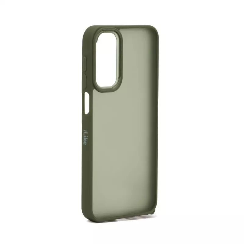 Capa híbrida PC iLike para Samsung Galaxy A15 verde