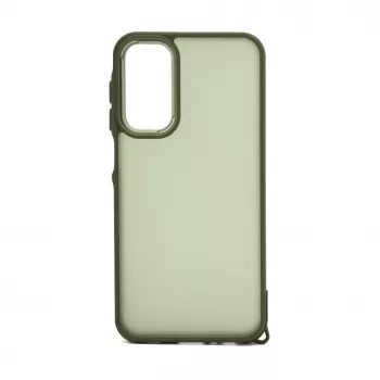 Capa híbrida PC iLike para Samsung Galaxy A15 verde