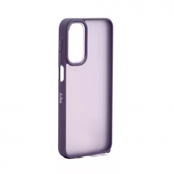 Capa híbrida PC iLike para Samsung Galaxy A15 roxo