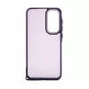 Capa híbrida PC iLike para Samsung Galaxy A35 roxo