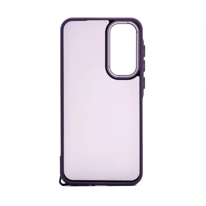 Capa híbrida PC iLike para Samsung Galaxy A35 roxo