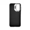 Capa híbrida iLike para Samsung Galaxy A15 com suporte para câmara preto