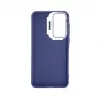 Capa híbrida iLike para Samsung Galaxy A15 com suporte para câmara azul