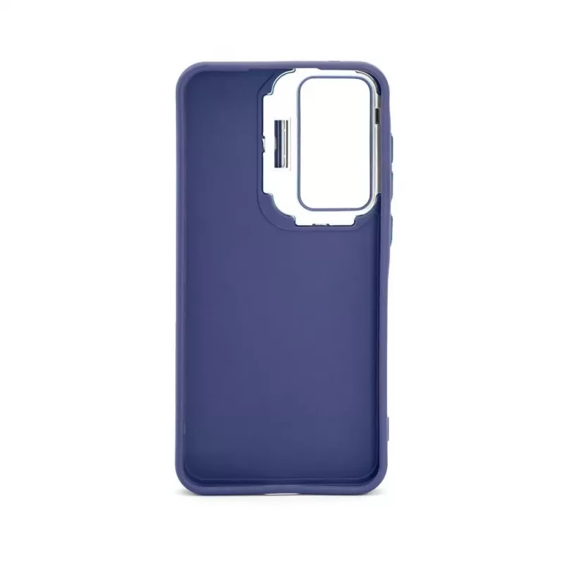 Capa híbrida iLike para Samsung Galaxy A15 com suporte para câmara azul