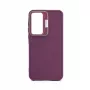 Capa híbrida iLike para Samsung Galaxy A15 com suporte para câmara ameixa
