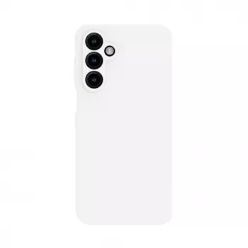 Capa de silicone Evelatus Premium Soft Touch para Samsung Galaxy A14 4G / 5G branco antigo