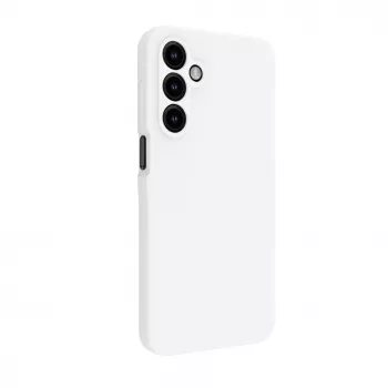 Capa de silicone Evelatus Premium Soft Touch para Samsung Galaxy A14 4G / 5G branco antigo