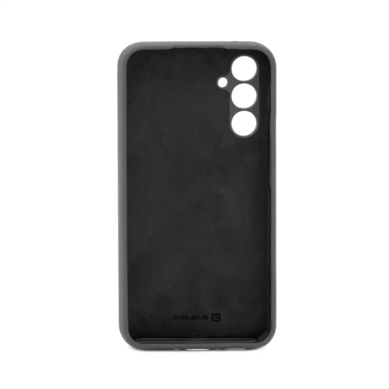 Capa de silicone Evelatus Premium Soft Touch para Samsung Galaxy A15 preto