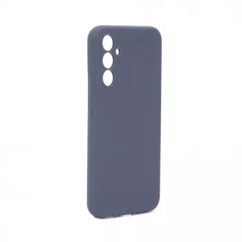 Capa de silicone Evelatus Premium Soft Touch para Samsung Galaxy A15 Midnight Blue
