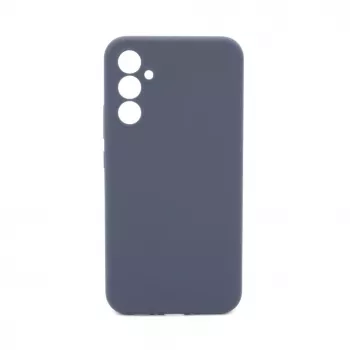 Capa de silicone Evelatus Premium Soft Touch para Samsung Galaxy A15 Midnight Blue