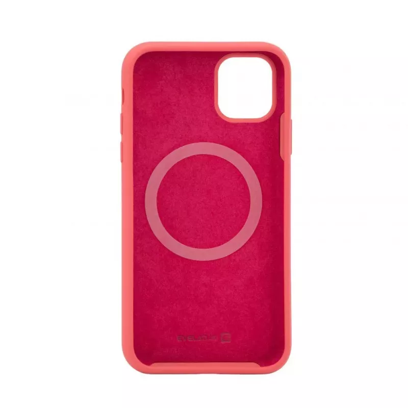 Capa de silicone Evelatus Premium Magsafe Soft Touch para Apple iPhone 11 Camelia
