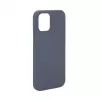 Capa de silicone Evelatus Premium MagSafe Soft Touch para Apple iPhone 12 / 12 Pro New Function Midnight Blue