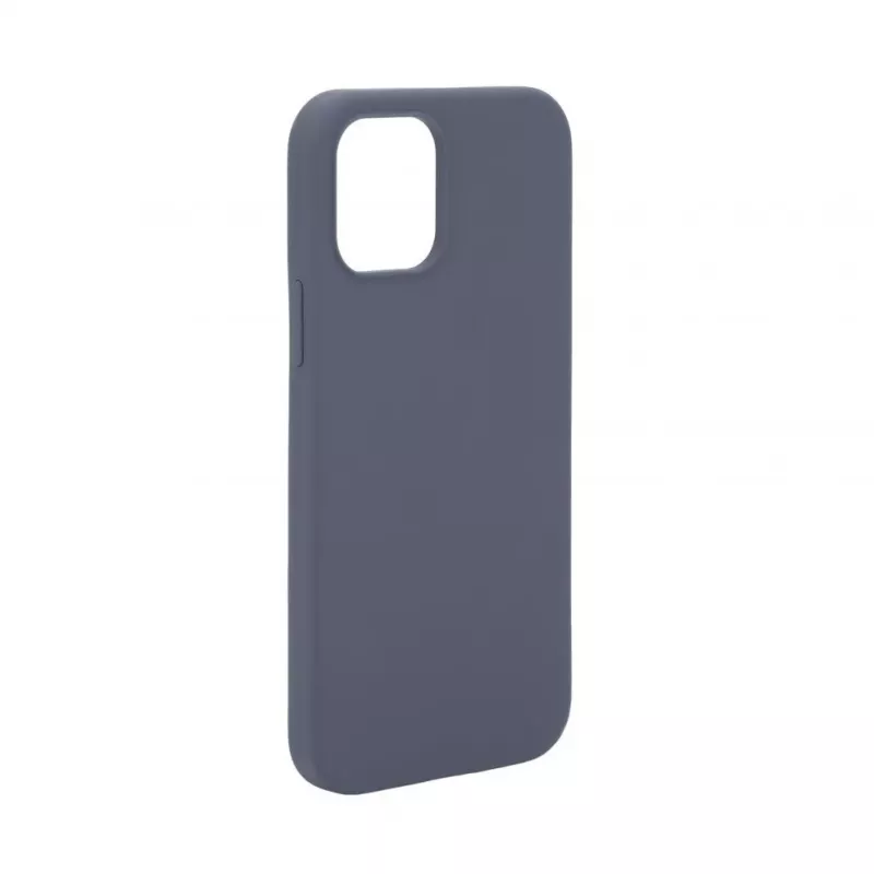 Capa de silicone Evelatus Premium MagSafe Soft Touch para Apple iPhone 12 / 12 Pro New Function Midnight Blue