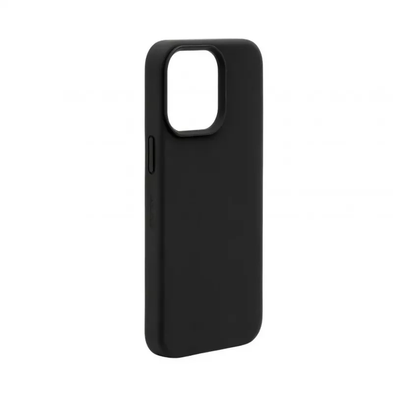 Capa de silicone Evelatus Premium MagSafe Soft Touch para Apple iPhone 15 Pro New Function preto