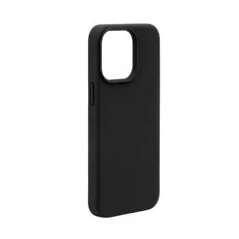Evelatus Apple iPhone 15 Pro Max Capa de silicone Soft Touch Premium MagSafe New Function preta