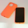 Evelatus Apple iPhone 15 Pro Max Capa de silicone Soft Touch Premium MagSafe New Function laranja