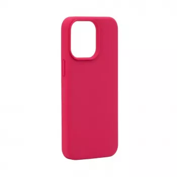 Evelatus Apple iPhone 15 Pro Max Capa de silicone Soft Touch Premium MagSafe New Function rosa-vermelho