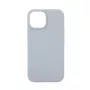 Evelatus Apple iPhone 15 Capa de silicone Soft Touch Premium MagSafe New Function azul-acinzentado