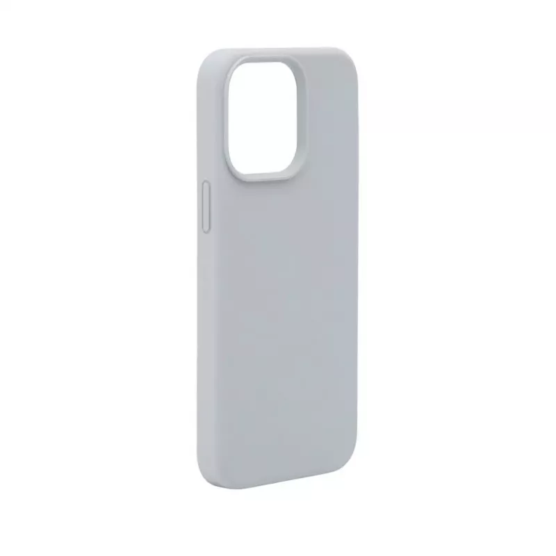 Evelatus Apple iPhone 15 Pro Capa de silicone Soft Touch Premium MagSafe New Function azul-acinzentado
