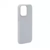 Evelatus Apple iPhone 15 Pro Max Capa de silicone Soft Touch Premium MagSafe New Function azul-acinzentado