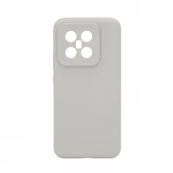 Evelatus Xiaomi 14 Pro Capa de silicone Soft Touch Premium cinzenta