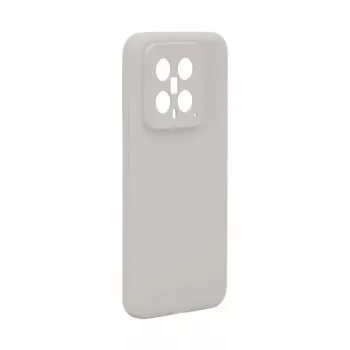 Evelatus Xiaomi 14 Capa de silicone Soft Touch Premium cinzenta
