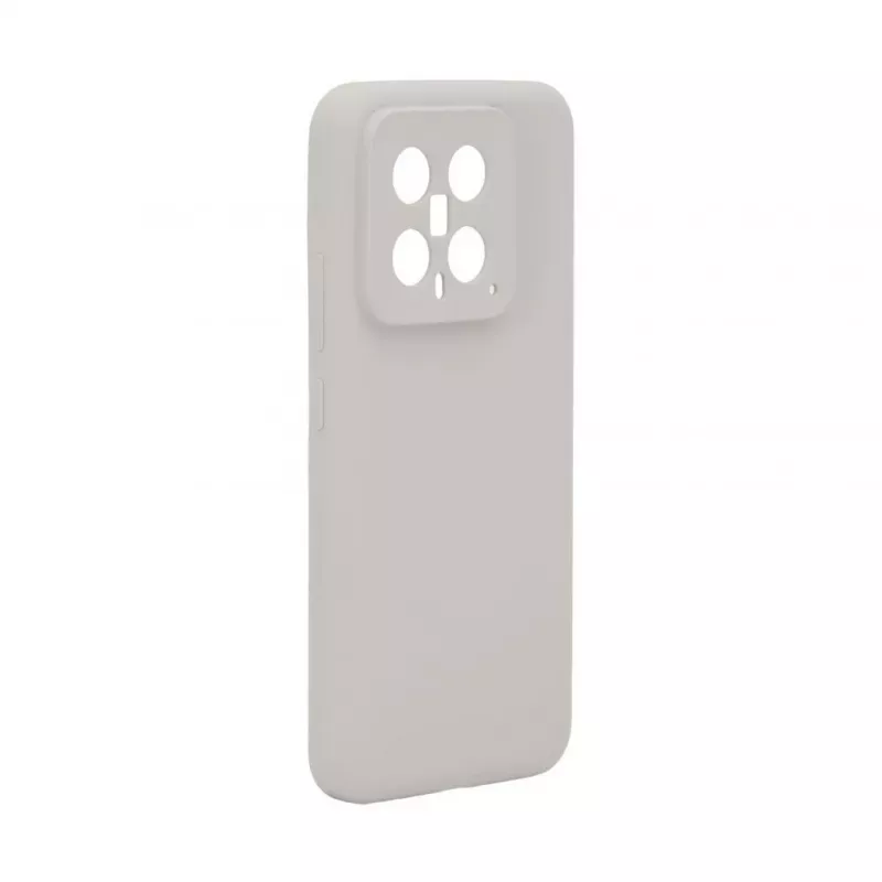 Evelatus Xiaomi 14 Capa de silicone Soft Touch Premium cinzenta
