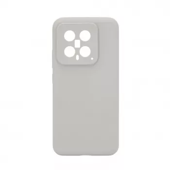 Evelatus Xiaomi 14 Capa de silicone Soft Touch Premium cinzenta