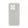 Evelatus Xiaomi 14 Capa de silicone Soft Touch Premium cinzenta
