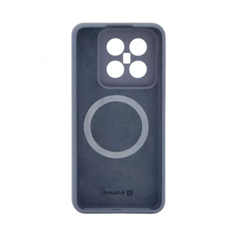 Evelatus Xiaomi 14 Pro Capa de silicone Soft Touch Premium azul-meia-noite