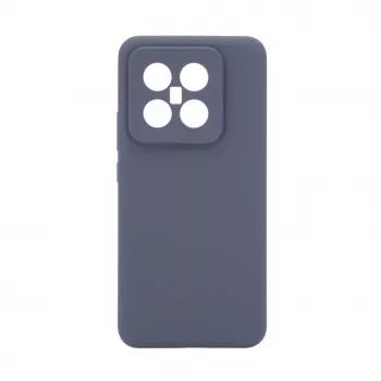 Evelatus Xiaomi 14 Pro Capa de silicone Soft Touch Premium azul-meia-noite