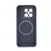 Evelatus Xiaomi 14 Capa de silicone Soft Touch Premium azul-meia-noite