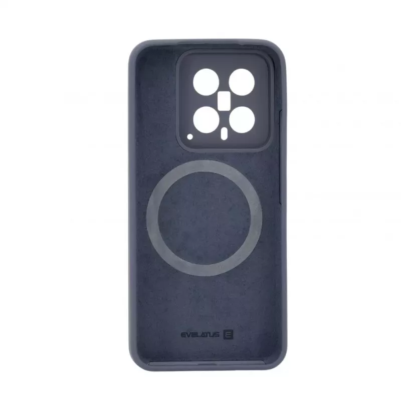 Evelatus Xiaomi 14 Capa de silicone Soft Touch Premium azul-meia-noite