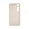 Evelatus Samsung Galaxy S24 Capa de silicone Soft Touch Premium MagSafe cinzenta