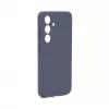 Evelatus Samsung Galaxy S24 Capa de silicone Soft Touch Premium MagSafe azul-meia-noite