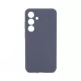 Evelatus Samsung Galaxy S24 Capa de silicone Soft Touch Premium MagSafe azul-meia-noite