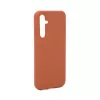 Evelatus Samsung Galaxy S23 FE Capa de silicone Soft Touch Premium castanho-sela