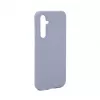 Evelatus Samsung Galaxy S23 FE Capa de silicone Soft Touch Premium cinzento-lavanda