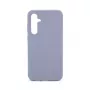 Evelatus Samsung Galaxy S23 FE Capa de silicone Soft Touch Premium cinzento-lavanda