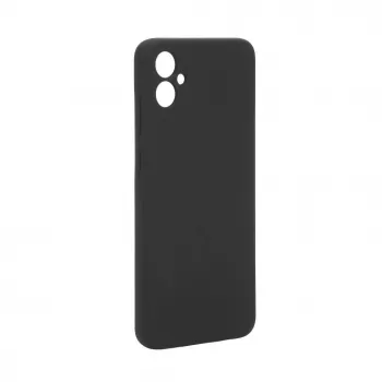 Evelatus Samsung Galaxy A05 Capa de silicone Soft Touch Premium preta