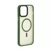 Evelatus Apple iPhone 13 Pro Max Capa híbrida com MagSafe PC+TPU verde