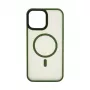 Evelatus Apple iPhone 13 Pro Max Capa híbrida com MagSafe PC+TPU verde