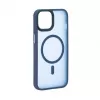 Evelatus Apple iPhone 14 Capa híbrida com MagSafe PC+TPU azul